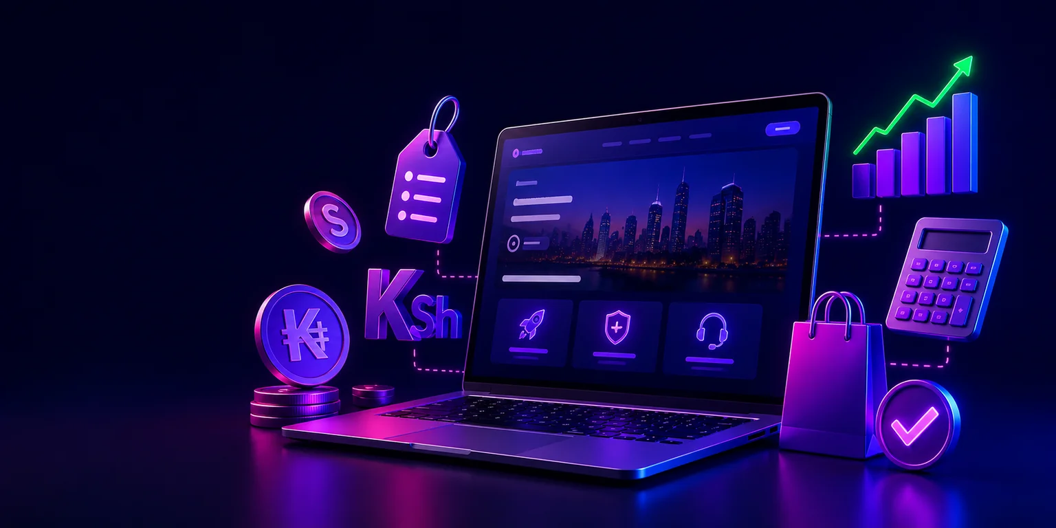 Cost of building a business website in Kenya - 2026 price guide for design, ecommerce and M-Pesa checkout